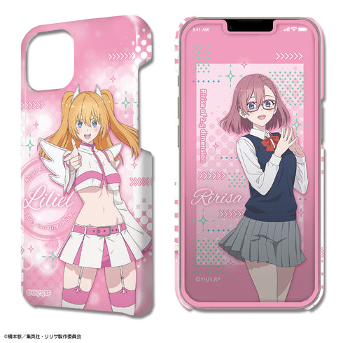 『2.5次元の誘惑』デザジャケット iPhone 13 ケース&保護シート デザイン01(天乃リリサ/リリエル 天使空挺隊)